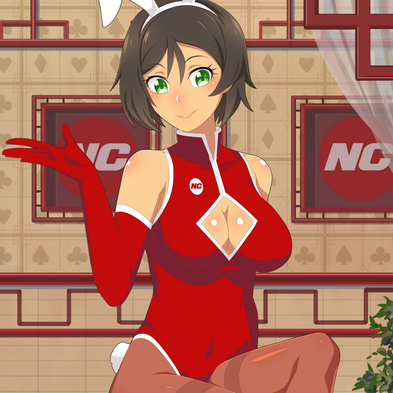 Bunny Honchan (Red)